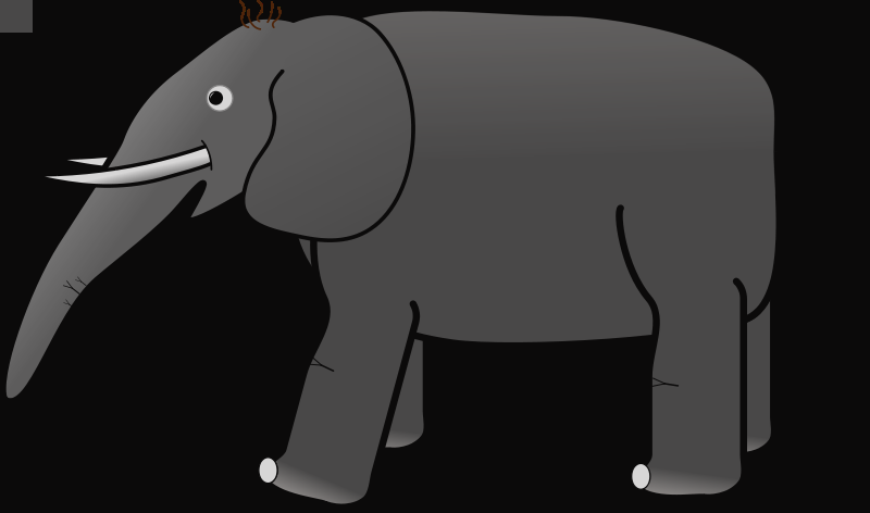 Elephant Clip Art Download Transparent Elephant Clipart - Indian Elephant (800x472)