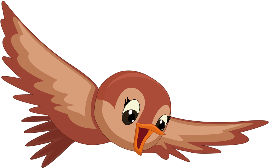 Cartoon Birds - Clip Art (1024x672)