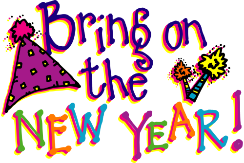 New Year Party Clip Art - New Year Party Clip Art (593x398)