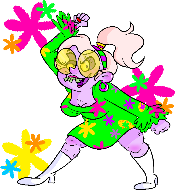 Disco Betty By Saladwitch - Disco Betty By Saladwitch (616x673)