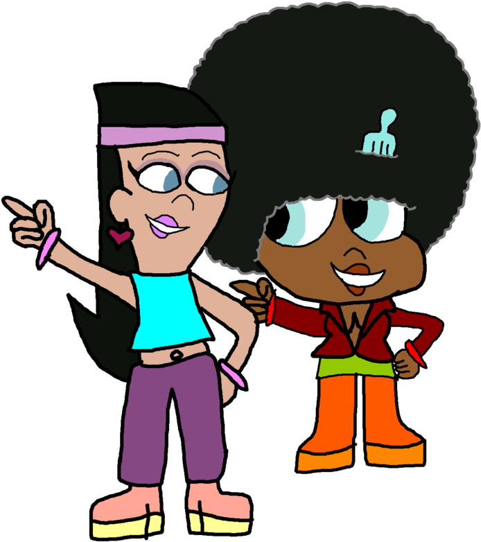 Trixola As Disco Girls By Ktd1993 - Robotboy (822x972)