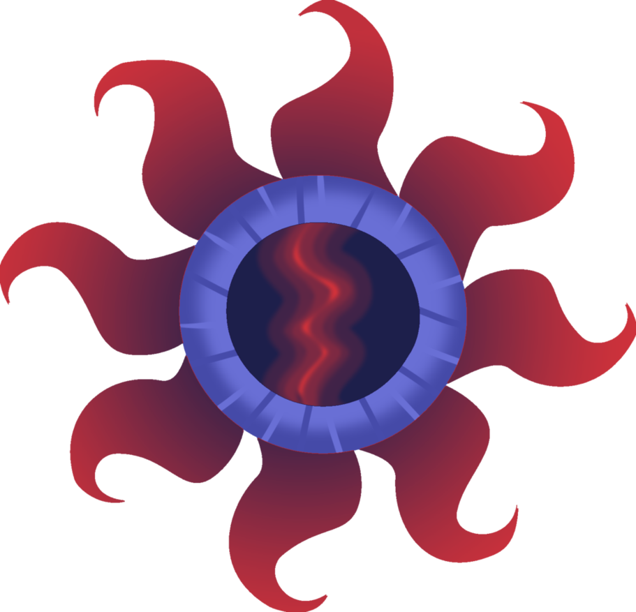 Blood Moon's Cutie Mark By Thepegasisterpony - My Little Pony Princess Celestia Cutie Mark (911x877)