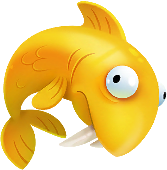 Goldfish Clipart Fishy - Club Penguin Fish (512x512)