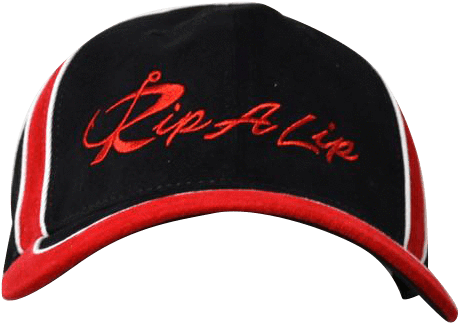 Black & Red W/white Piping Sportsman Rip A Lip Brushed - Clothing (515x515)