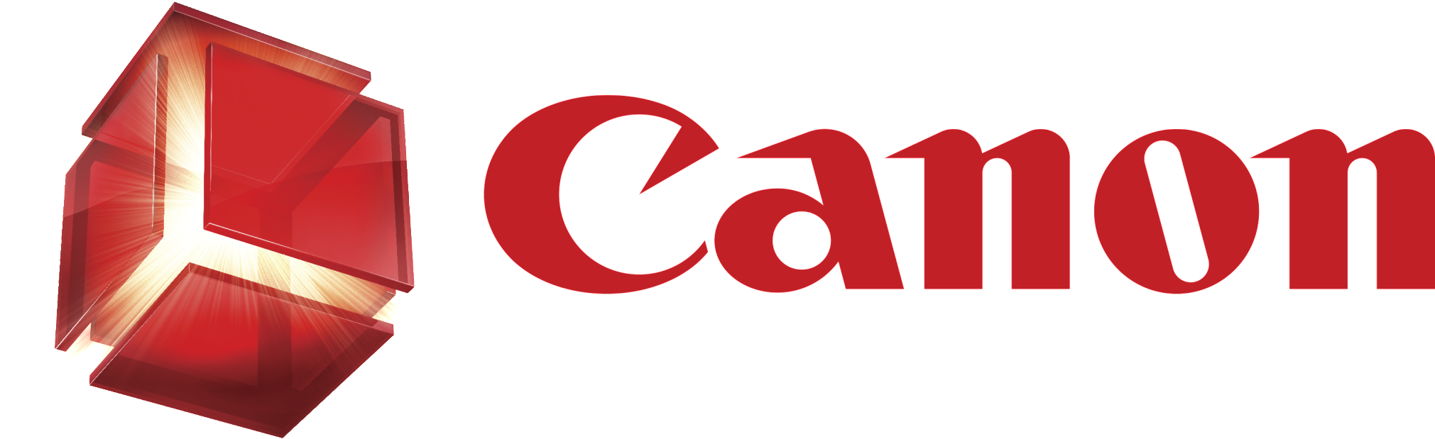 Canon Logo On Black Background - Canon Logo Transparent Background (2048x727)