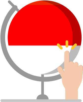 Hi, Welcome To The Welearn English < > Bahasa Indonesia - Circle (512x512)
