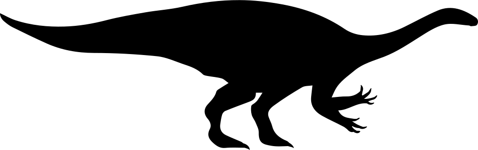 Dinosaur Shape Of Plateosaurus Comments - Dinosaur Shape Of Plateosaurus Comments (980x308)