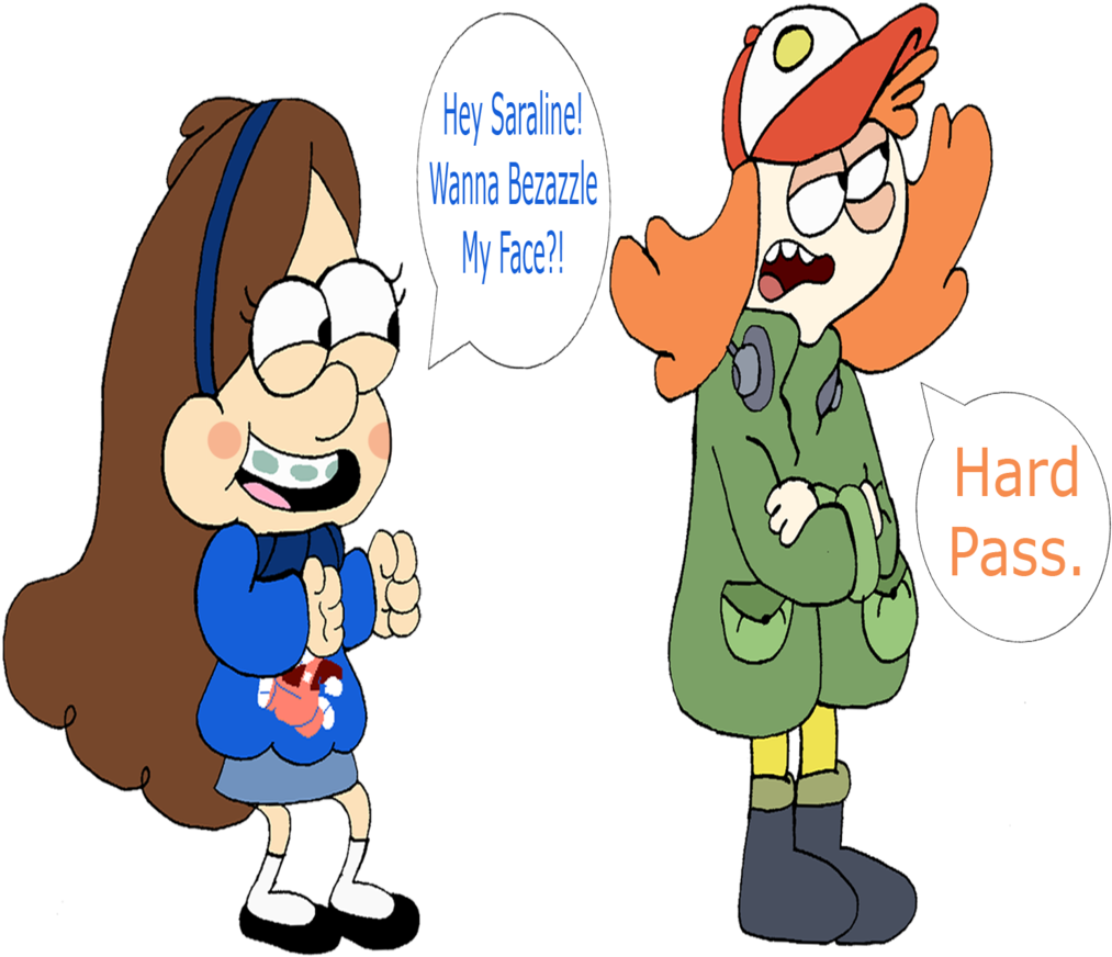 Mabel Pines And Saraline Timbers By The Man Of Tomorrow - Ansi Welcome To The Wayne (1024x887)