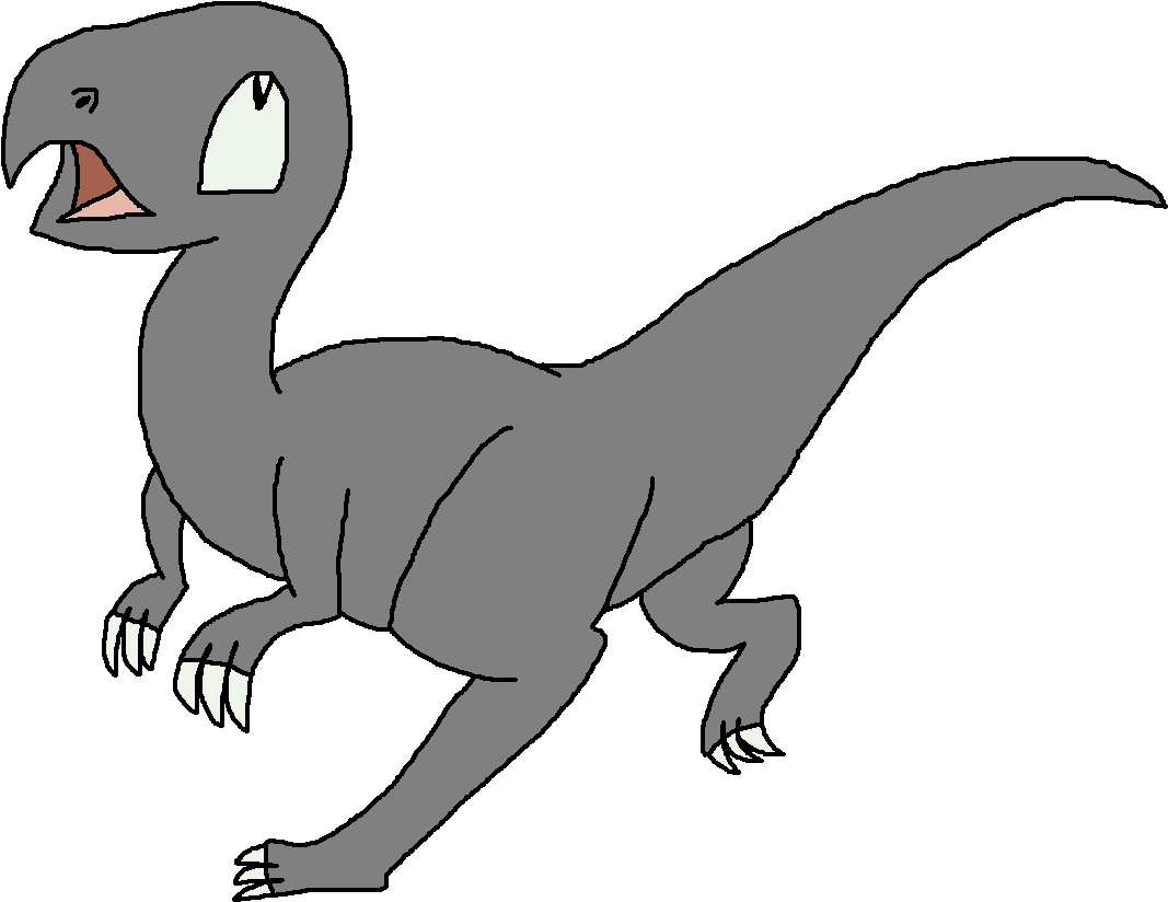 Low Fences Needed, Dryosaurus - Dinosaur Pedia Dryosaurus (1087x836)