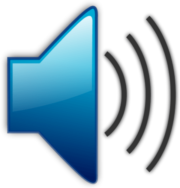 Sound Waves Clipart - Mute Unmute Icon Png (600x628)