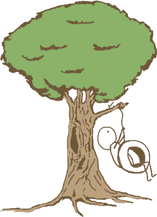 Gfycat Url - Cartoon Tree Transparent Gif (500x542)