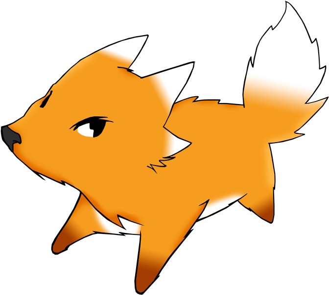 Animated Fox Small By Foxys92 - Animation (800x668)