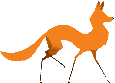 Growling Wolf Animated Gif - Animal Walking Animation Gif (500x364)