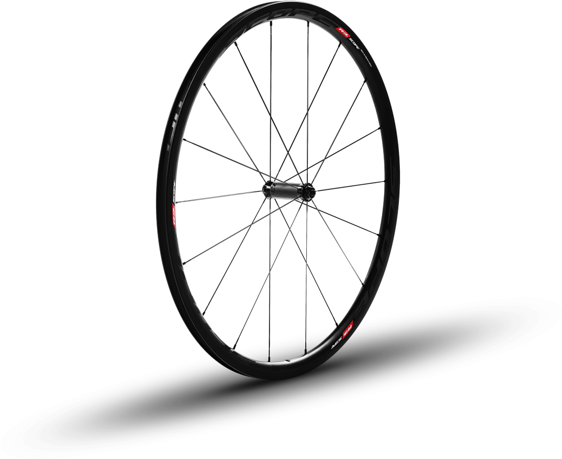 Scope Cycling R3c Full Carbon Clincher Wheel Front - Grey (1600x1068)