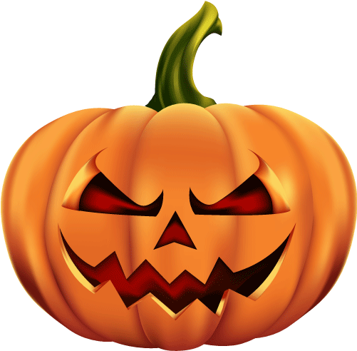 Scary Animated Pumpkin Clip Art - Animated Pumpkin - (500x572) Png ...