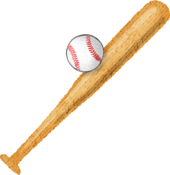 Baseball Bat And Ball Pelota De Beisbol Dibujo 342x351 Png Clipart Download