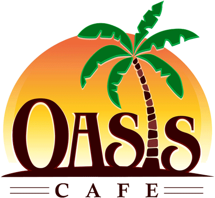 Oasis Cafe - Oasis Cafe Logo (444x400)