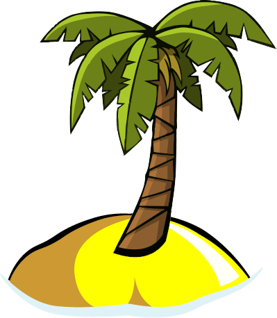 Aquaduck Dolphin Palm Tree Facebook - Palm Tree Cartoon Drawing ...