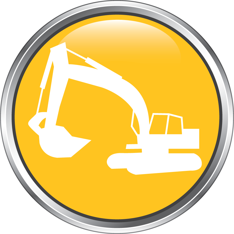 Industrial Vehicles And Heavy Machinery - Emblem (886x886)