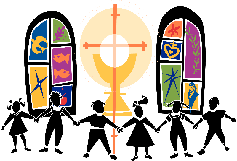 Church Kids Clipart - Laicos En El Mundo (800x545)