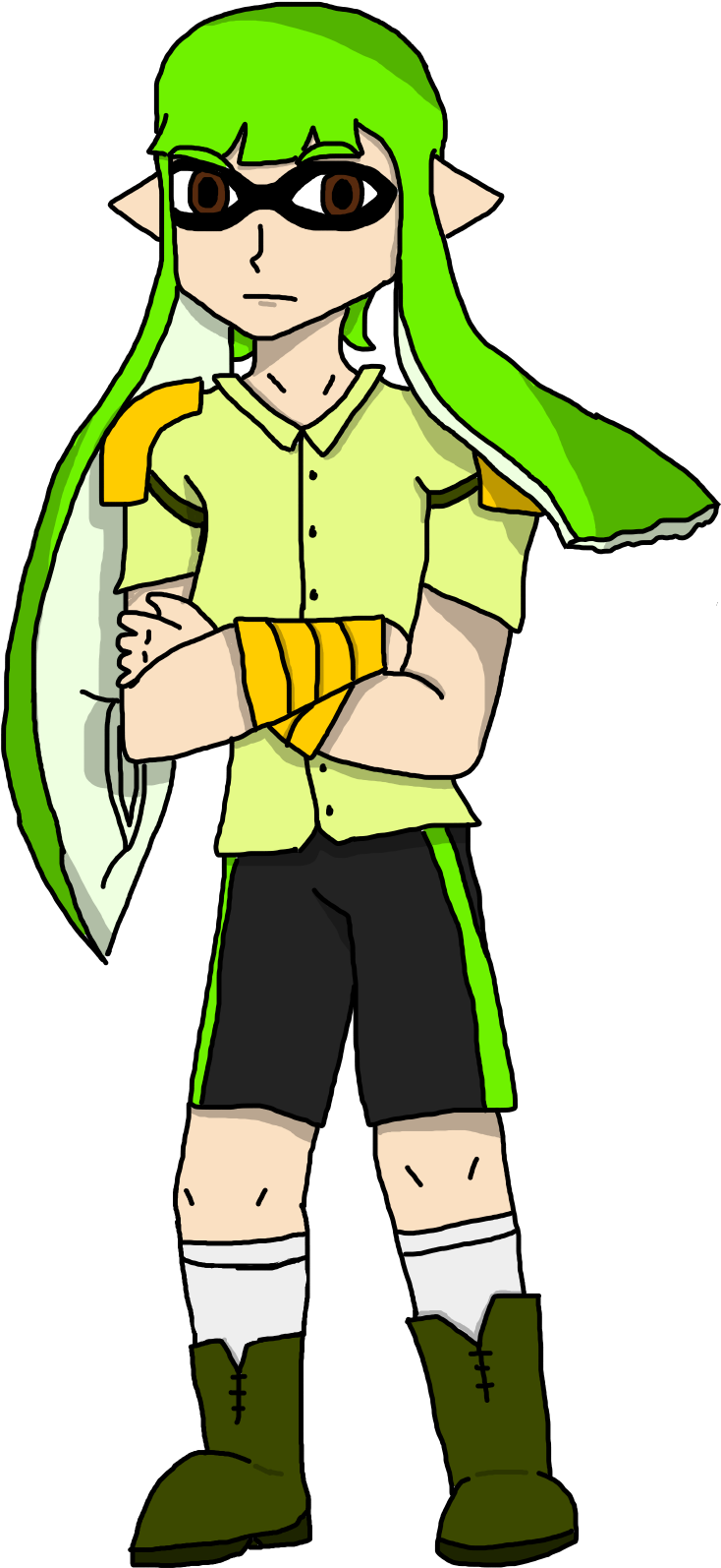 Inkling Ascension Maria - Cartoon (848x1646)