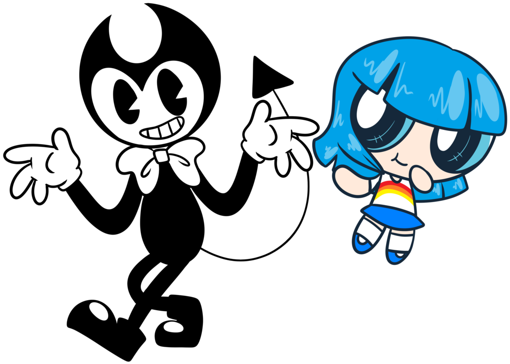 Bendy And Artstar By Morgafur - Deviantart (1024x759)