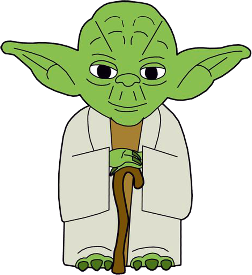 Yoda Drawing Star Wars Clip Art - Yoda Easy Drawing (824x900)
