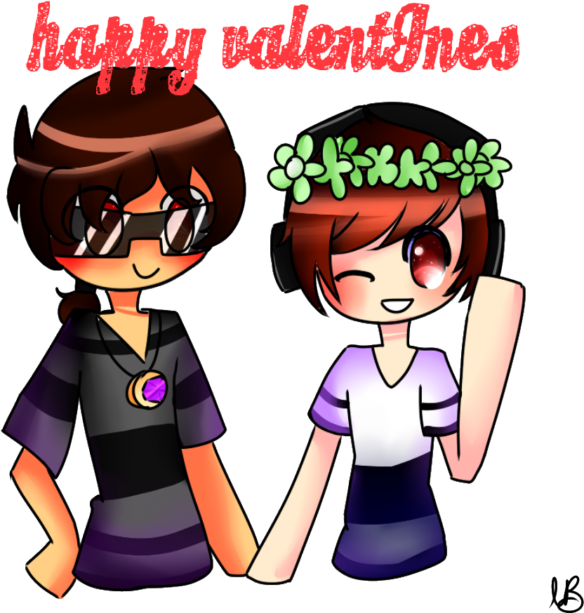 Skylox Wishes You A Happy Valentines ~ Chu By Labalekyu - Cartoon (950x896)