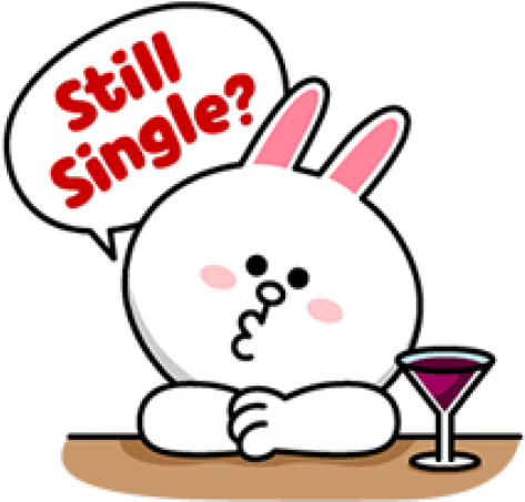 Happy Valentine - Stiker Di Line (500x500)