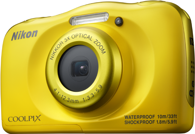 De Coolpix W100 Is Een Echte Allround Vakantiecamera - Nikon Waterproof Camera Coolpix W100 (748x554)