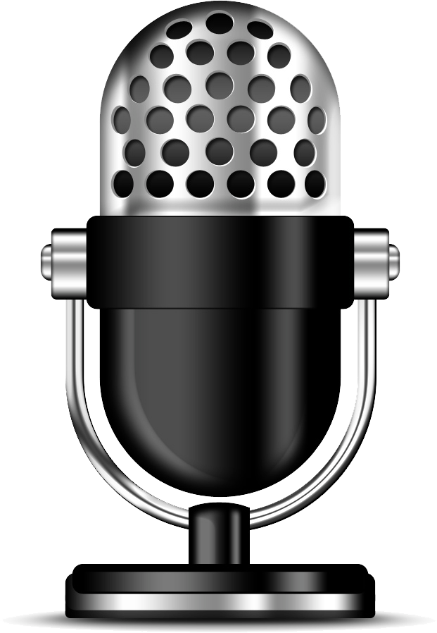 Podcast Clipart Microphone Download In Png Format - Microphone Clipart Png (621x898)