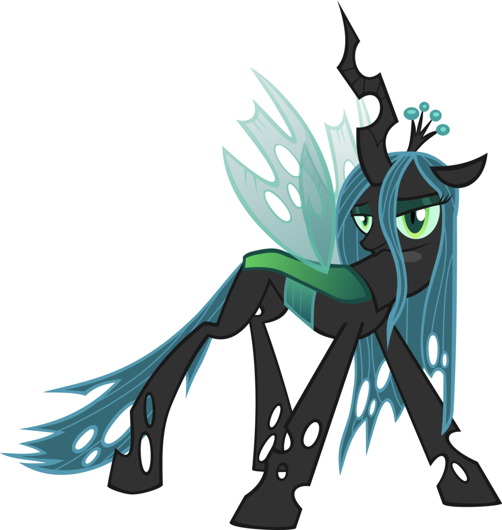 My Little Pony - My Little Pony Queen Chrysalis Vector (1024x1081)