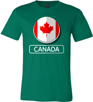 Flag Of Canada Maple Leaf Retro Canadian Tee Shirt - Canada Flag (390x390)
