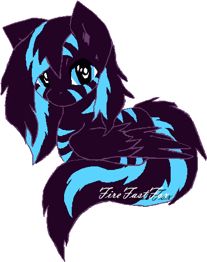 My Little Pony Friendship Is Magic - Czarny Kucyk Mlp (420x527)