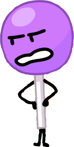 Lollipop In Bfb - Lollipop Bfb Png (253x502)