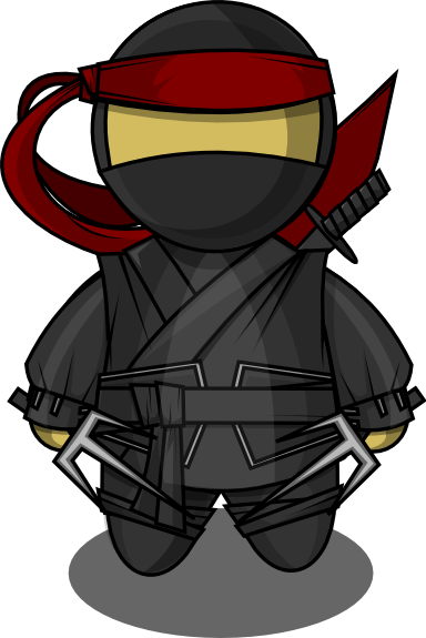 Ninja Clipart - Ninja Clip Art (384x575)