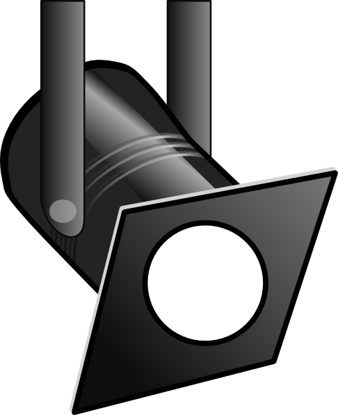 Spotlight - Clipart - Spotlight Clip Art (486x597)
