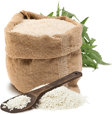 Rice Clipart Rice Packet - Rice Bag Png Transparent (400x420)