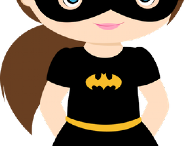 Batgirl Clipart Super Teachers - Super Heroes Minus (640x480)