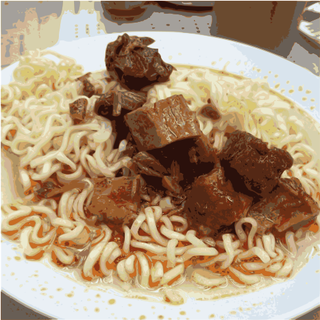 Free Spiced Pork Cube Instant Noodle - Spice (566x800)