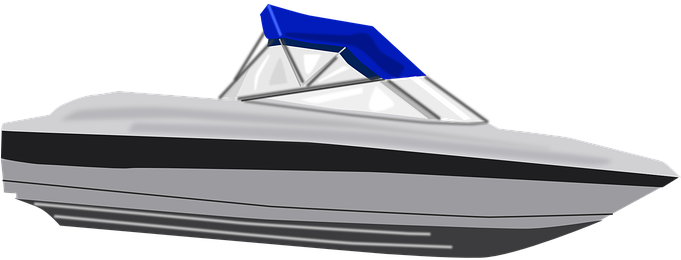 Speed Boat Water Vehicle Fast Motor Speedb - Boat Clip Art (680x340)