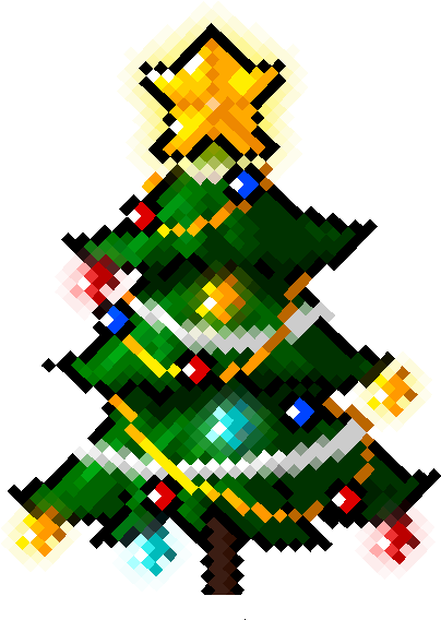 [custom Bannedstory Item] Christmas Tree By Xghostielol - Christmas Tree (403x933)