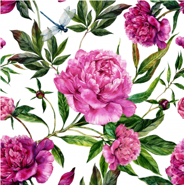 Fabric "peony 3" Knitwear - Works A5 Rose 2018 Diary - Week (570x376)