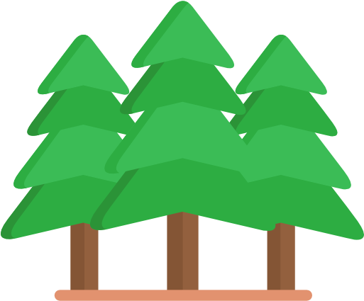 Forest Free Icon - Evergreen Home Cleaning (512x512)