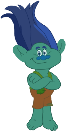 Branch By Officer-b - Trolls Branch Png (480x640)