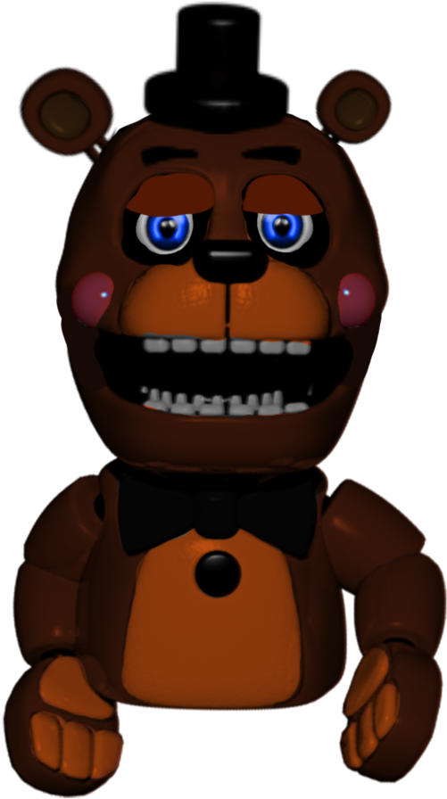 Puppet Toy Freddy By Foxy478 - Bawn Bawn Fnaf (763x1046)