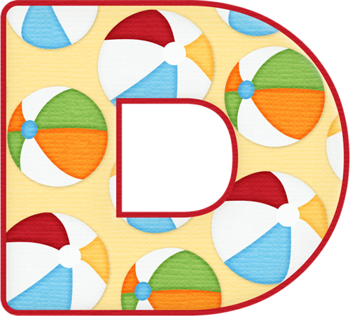 1ajss Poolparty Alpha1png - Alphabet (500x452)