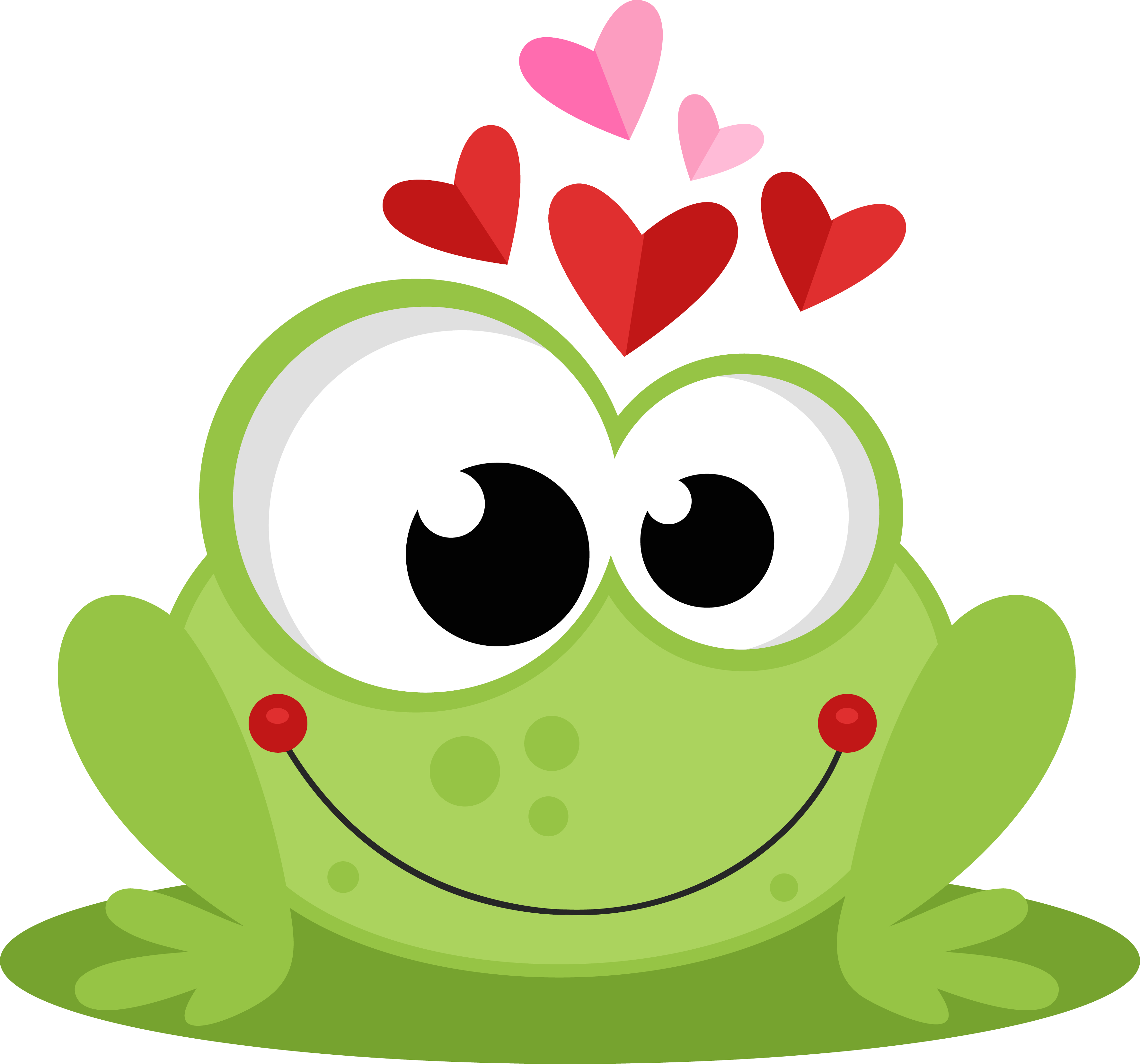 More Information - Frog In Love (3549x3312)