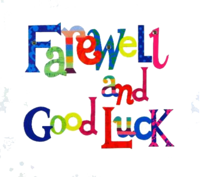 Goodbye Free Cut Out Png Images - Good Luck For Future Endeavours (400x351)