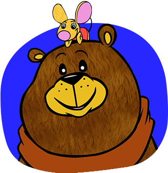 Big Bear And Squeak - Big Bear And Squeak (343x362)